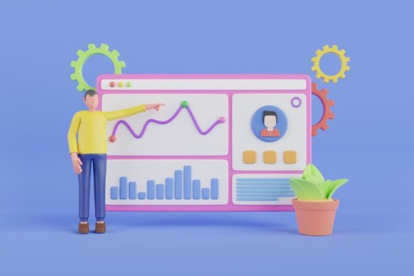 Enhancing Workplace Visualization with 3D Illustration of Employee Performance