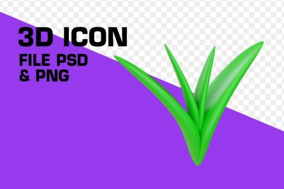 How to Use 3D Grass Cartoon and Icon Designs in Modern Digital Projects