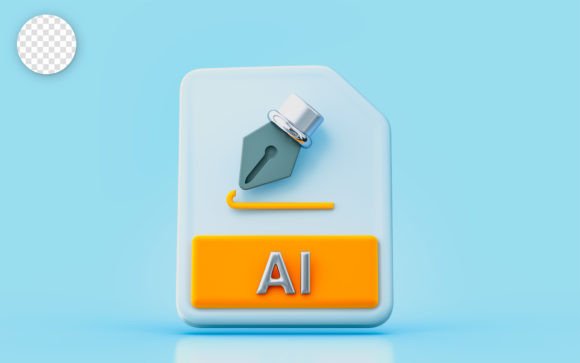 Minimalistic 3D Icons: Enhancing Design with AI-Driven Document File Sign Concepts