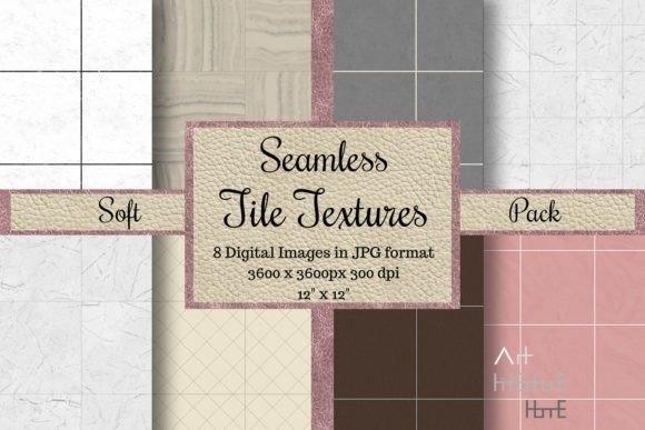 Seamless Soft Tile Textures for Creative Projects