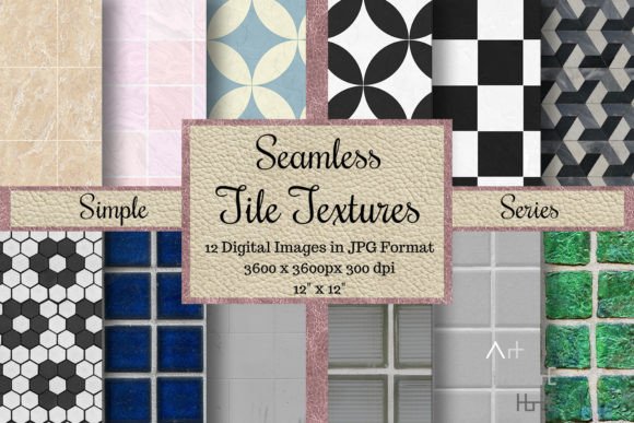 Seamless Tile Textures - Simple Pack: A Practical Resource for Designers and Creators